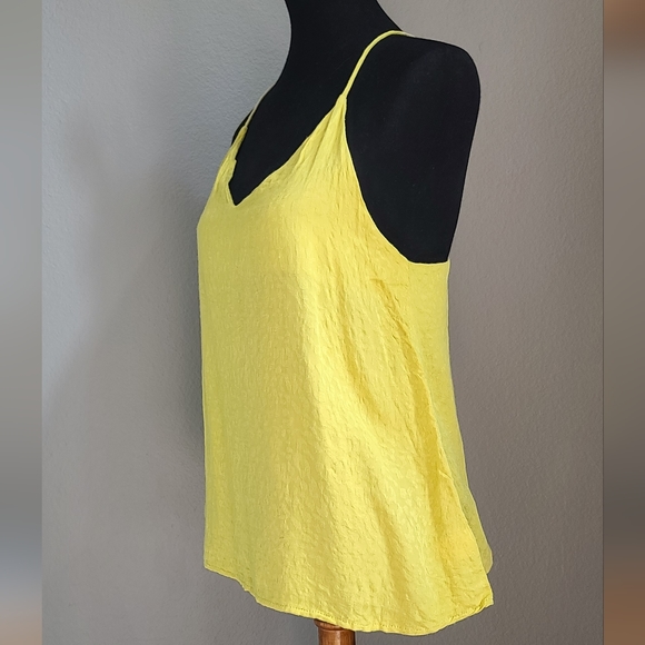 Yellow Green Leopard Print Halter Tank Top - Picture 3 of 8